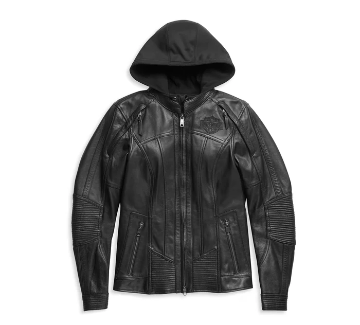 Giacca in pelle Auroral II 3-in-1 da donna
