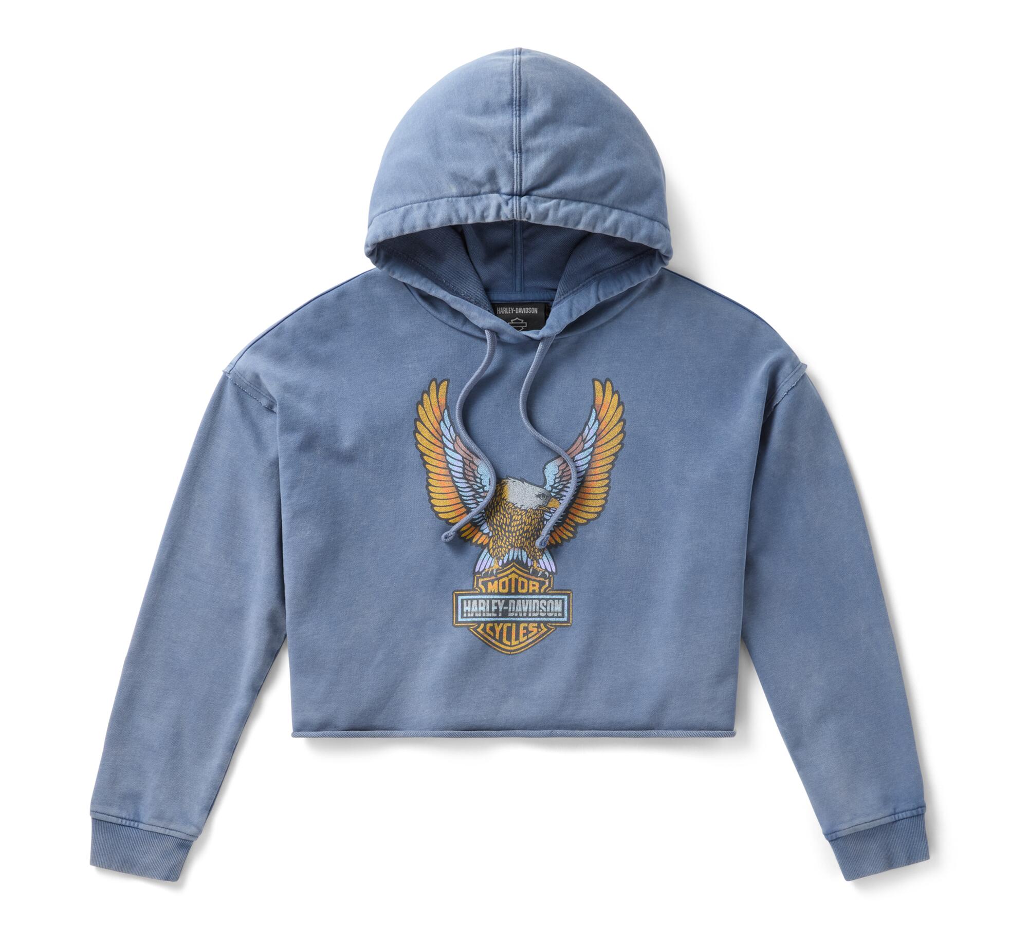 Felpa da donna con cappuccio Harley-Davidson - blu