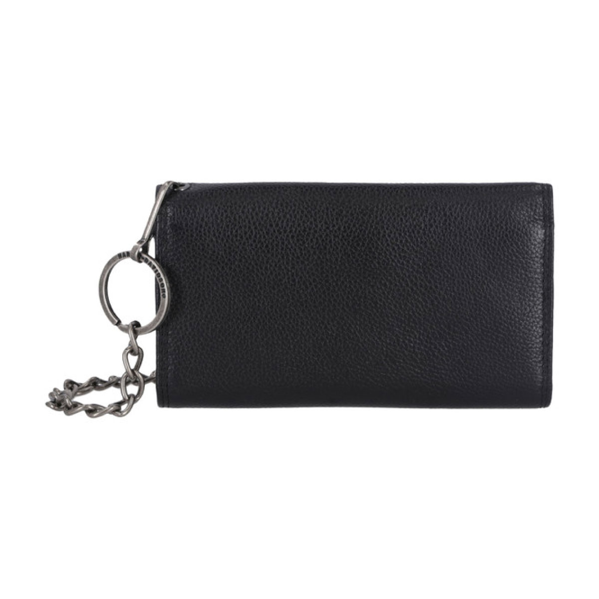 Portafoglio Harley-Davidson® da uomo in pelle con catena e patch Bar & Shield - Nero MWM093 - immagine 3