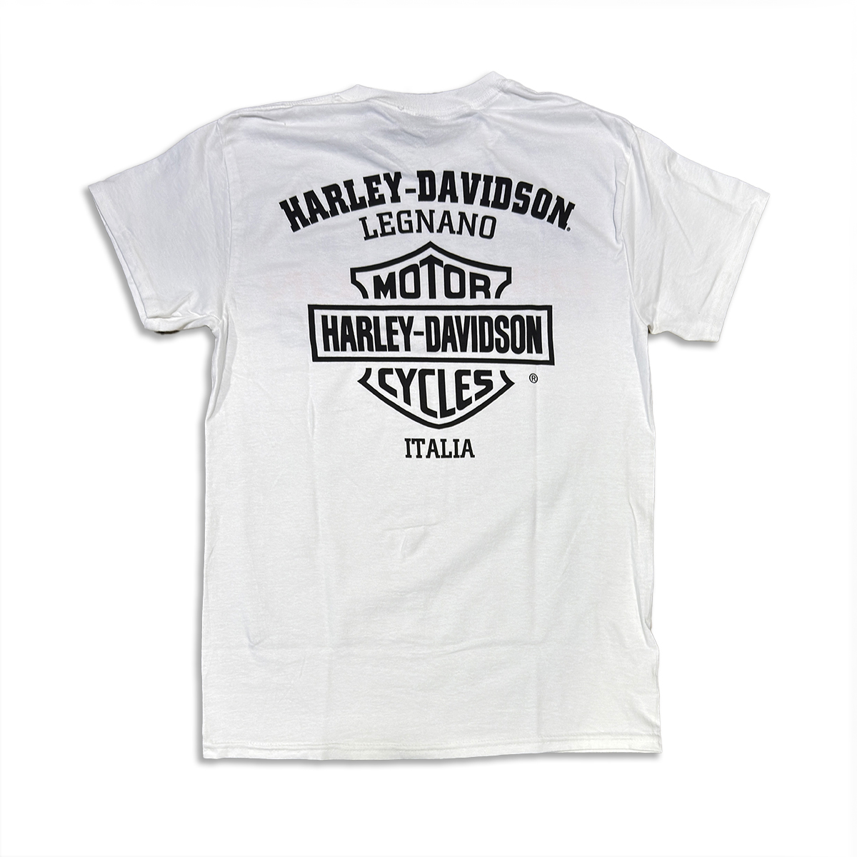T-shirt Harley-Davidson White Racing Graphics Drag - immagine 2