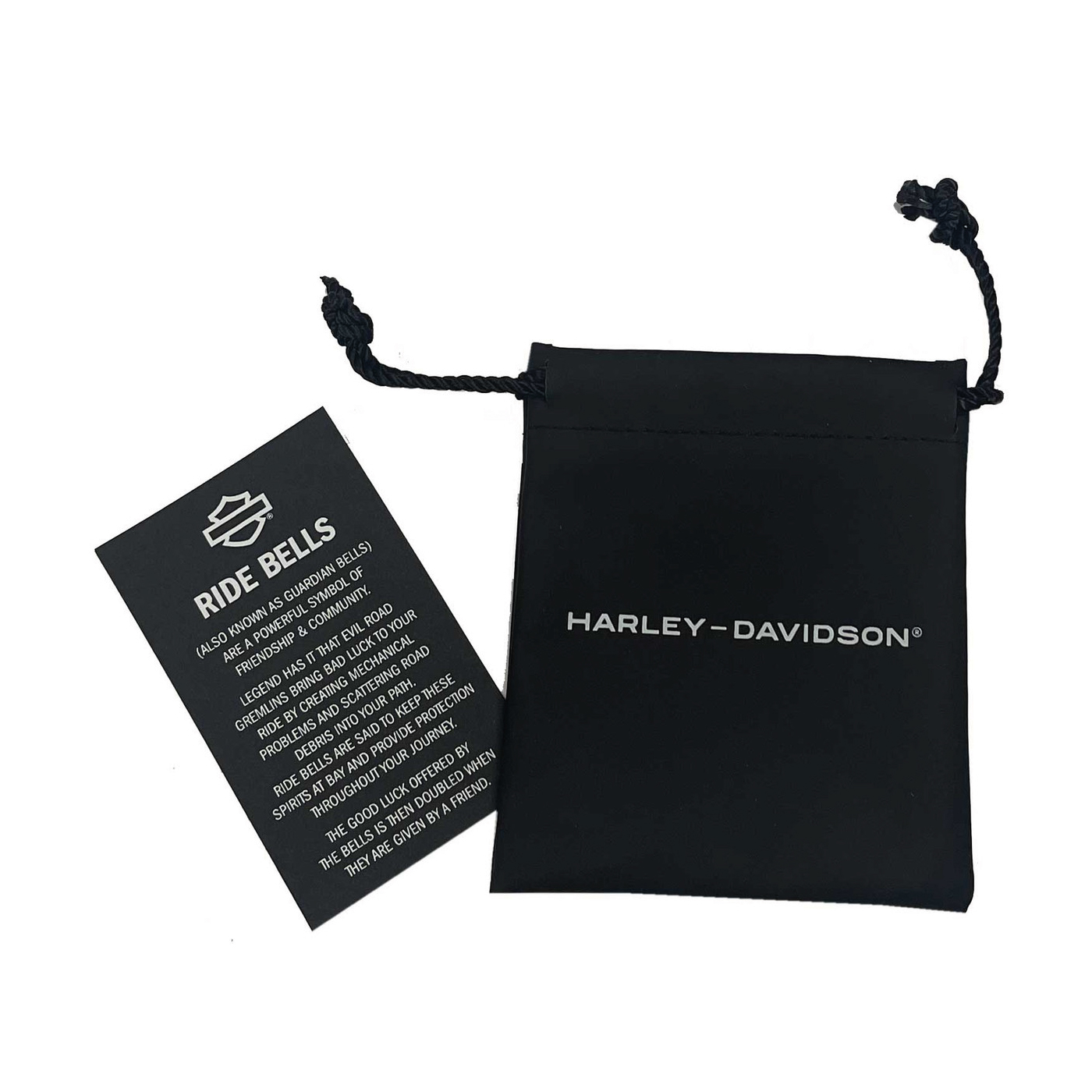 Ride Bell Harley-Davidson® Vintage Willie G con teschio e motivo a stelle traforato, argento 34M00269 - immagine 4
