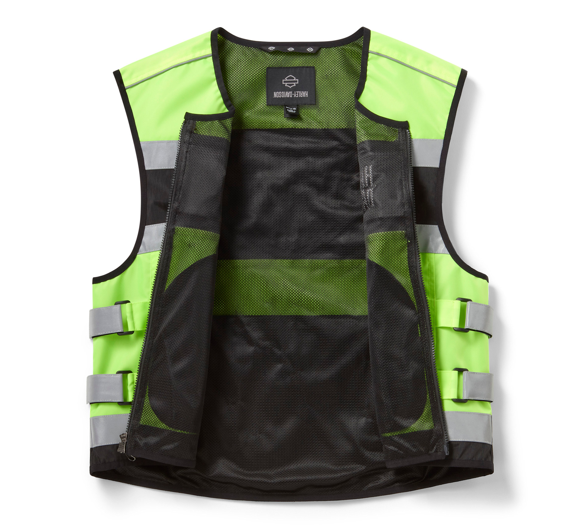 Gilet Hi-Vis H-D da uomo - Hi Vis Yellow - immagine 4