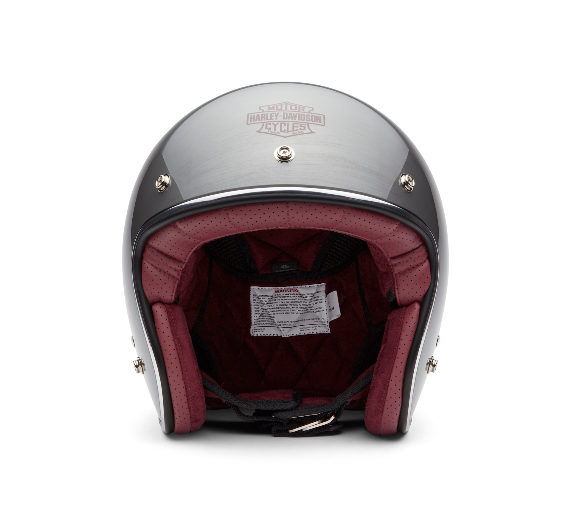 Casco H-D Ace C02 3/4 - Gloss - Grey Harley-Davidson - immagine 5
