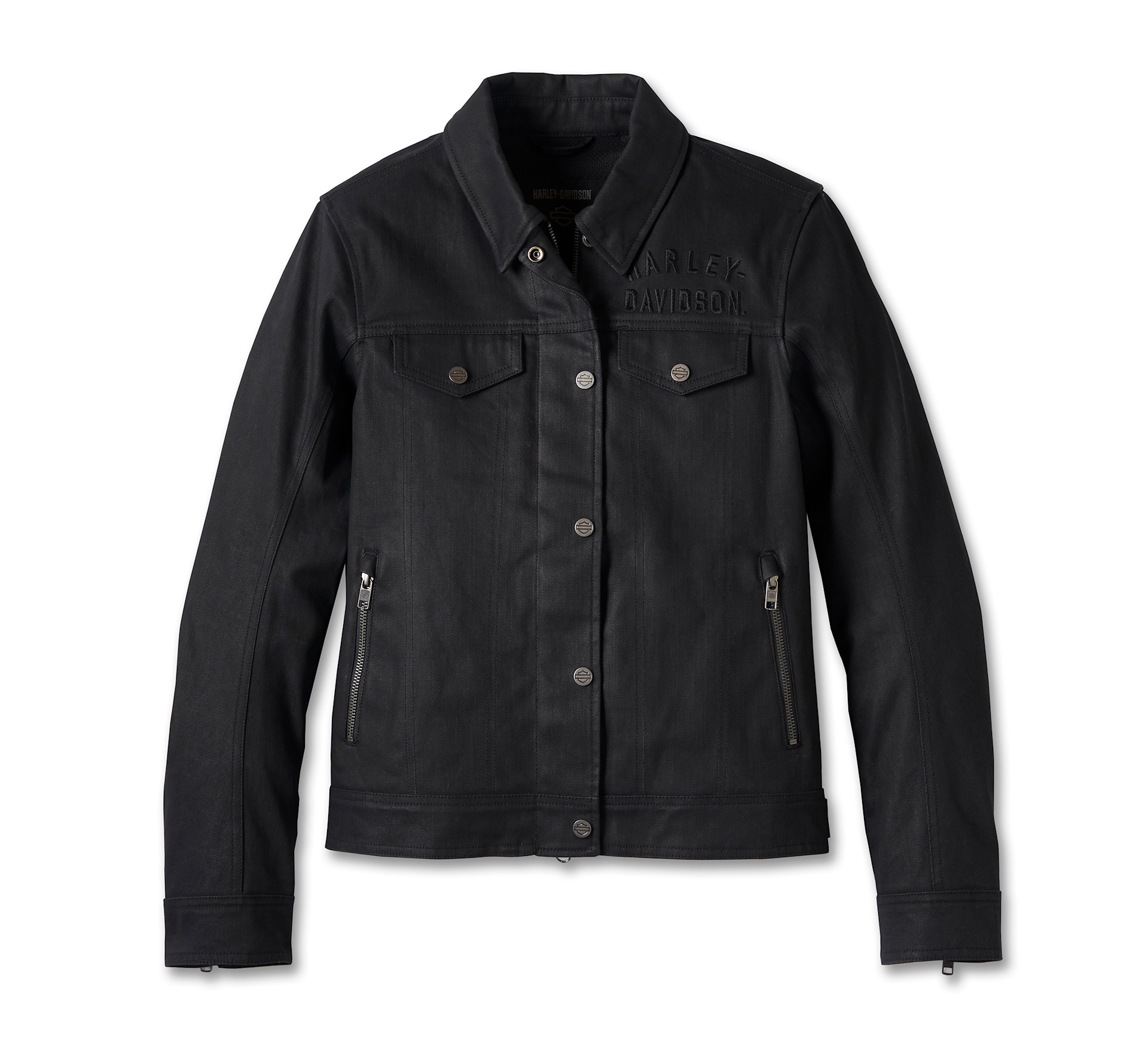 Giacca Trucker da moto H-D Flex Layering System da donna