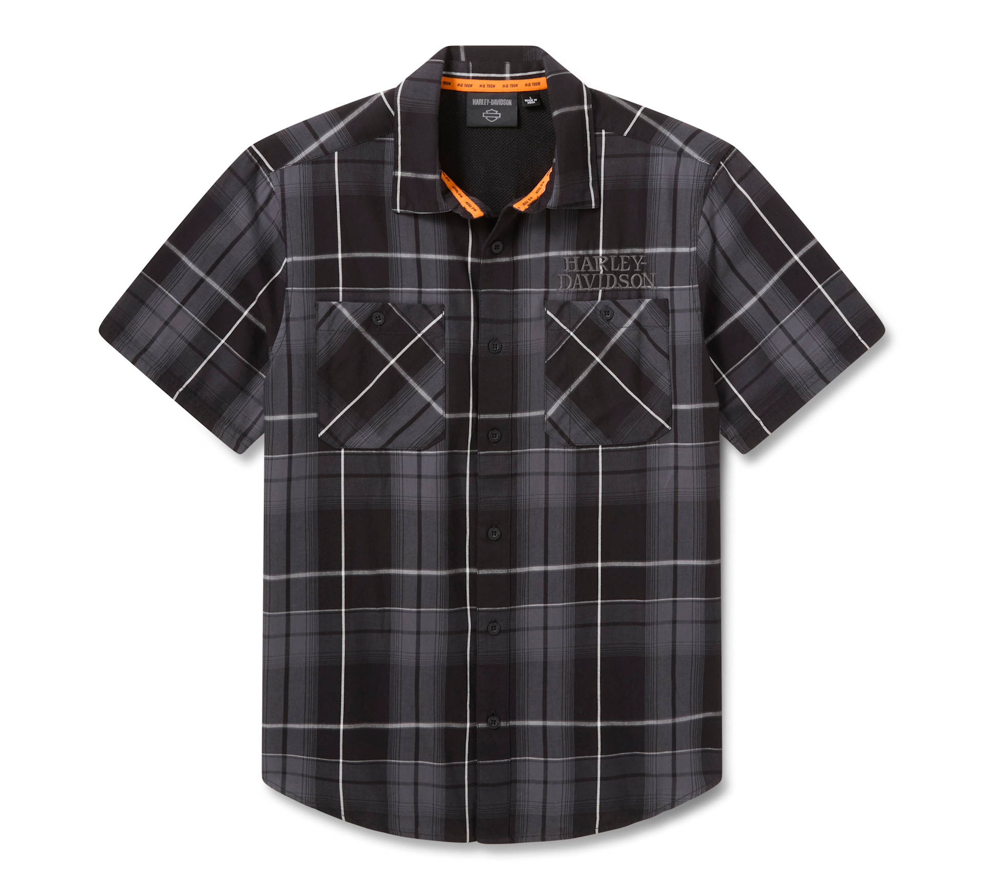 Camicia da uomo Willie G Skull traspirante ed elasticizzata, comoda da indossare