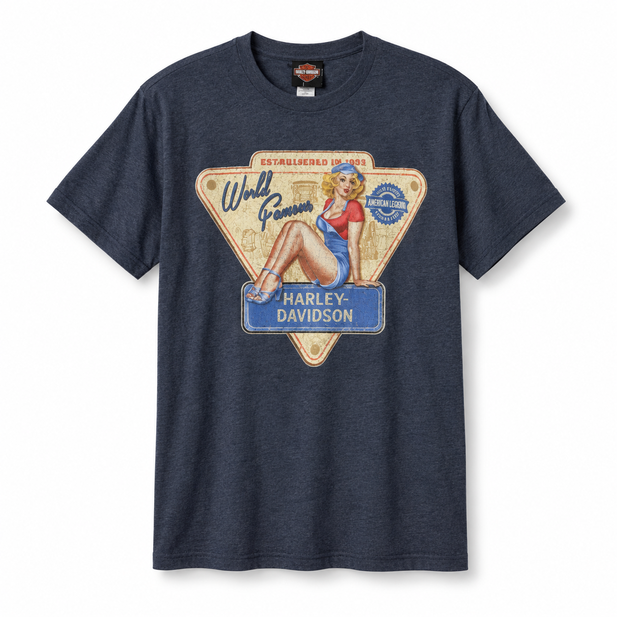 Maglietta da uomo Harley-Davidson Pin Up 40294542